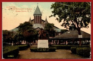 New Jersey, Ocean Grove - Auditorim & Stokes Monument - [NJ-267]