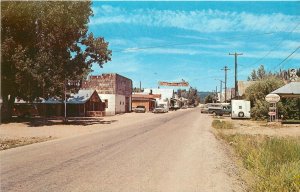 Postcard Idaho Boise Main Street Truck Automobiles 1960s-Wheeler 23-8263