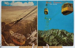 Aerial Tramway Palm Springs California Vintage Postcard