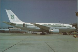 Aviation Postcard - Nigeria Airways Aeroplane 5N-AUF A310 - RR17062