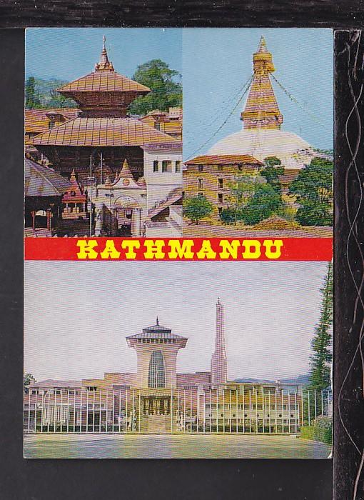 Kathmandu,Nepal Postcard BIN 