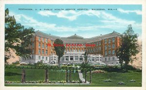 WI, Waukesha, Wisconsin, Resthaven, Public Heath Service Hospital,Kropp No 10763