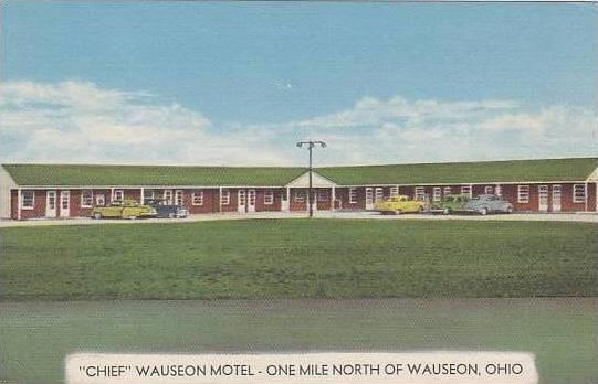 Ohio Wauseon Chief Wauseon Motel