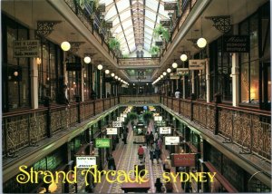 postcard Australia NSW - Sydney - Historic Strand Arcade