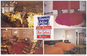4-Views, Motel Sapin Bleu 217 Thibeau, Cap De La Madeleine, Quebec, Canada, 1...