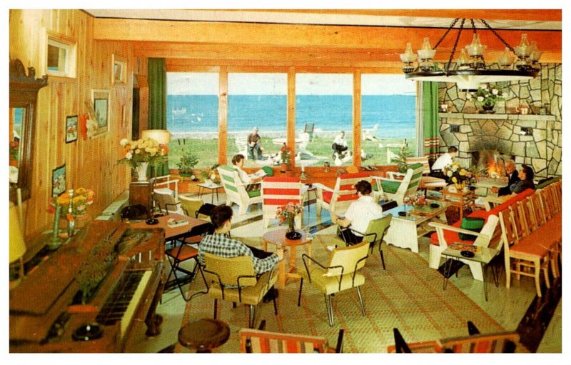 Canada  Matane P.Q. H/Motel Belle Plage , DIning room