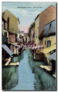 Montargis - Street on Skin - Old Postcard