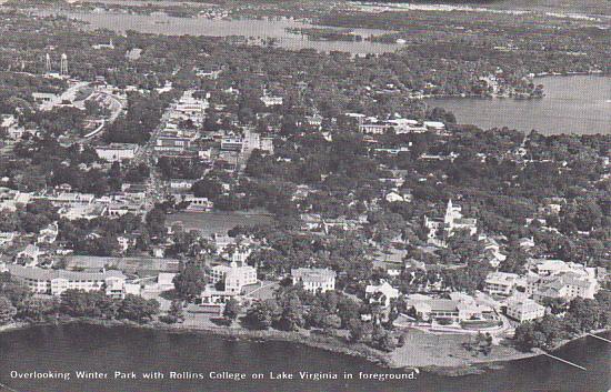 Aerial View Rollins College And Winter Park Florida