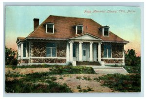 C.1910 Fogg Memorial Library, Eliot, Maine Postcard P174 