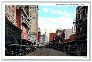 c1930's Princess Royal Shoes Houston Street San Antonio Texas TX Postcard