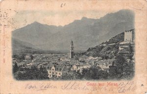 MERAN MERANO ITALY~TOTALANSICHT~1900 PHOTO POSTCARD
