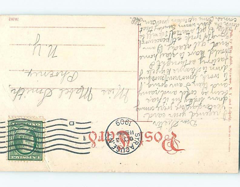 Divided-Back POSTCARD FROM Syracuse New York NY HM6382