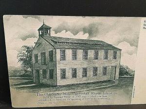 Postcard  Antique View of The Old Slater Mill in Pawtucket, RI    U5