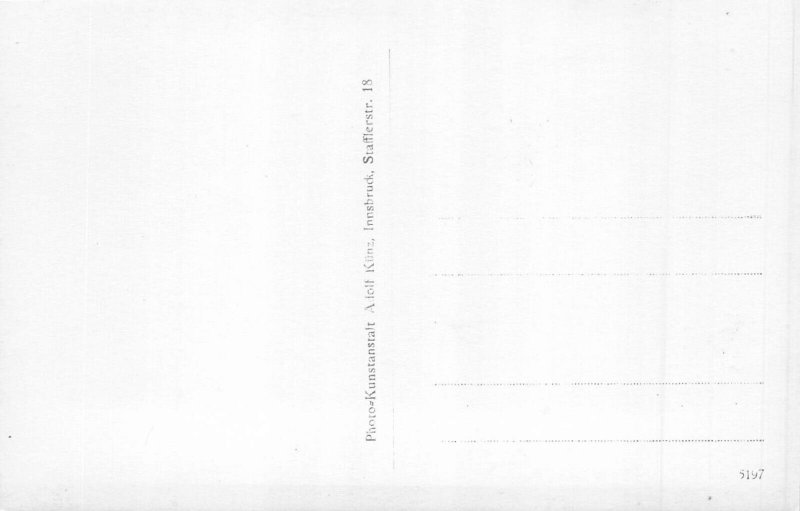 A240 Austria Medratz Mountain Church vintage postcard