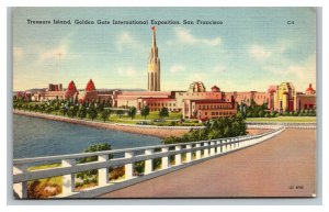 Vintage 1940 Postcard Treasure Island Golden Gate International Exposition