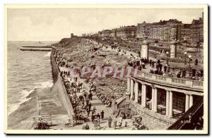 Great Britain Great Britain Old Postcard Blackpool Promenade Rockery