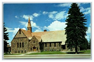 Vintage 1960's Postcard LDS Mormon First Ward Chapel Tabernacle Cedar City Utah