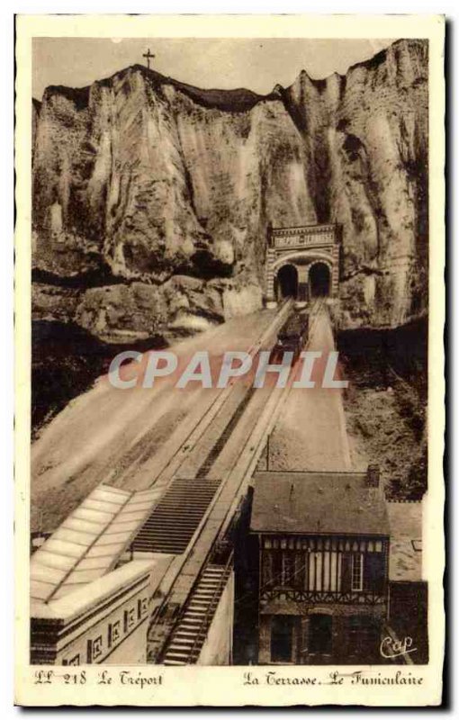 The TReport Old Postcard Terrace Funicular