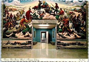 M-79706 Thomas Hart Benton Mural at Truman Library Independence Missouri