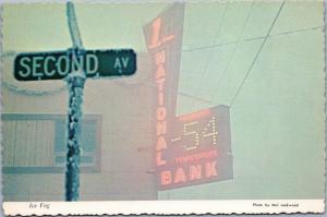 Ice Fog - Fairbanks Alaska