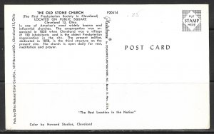 Ohio, Cleveland - The Old Stone Church - [OH-037]