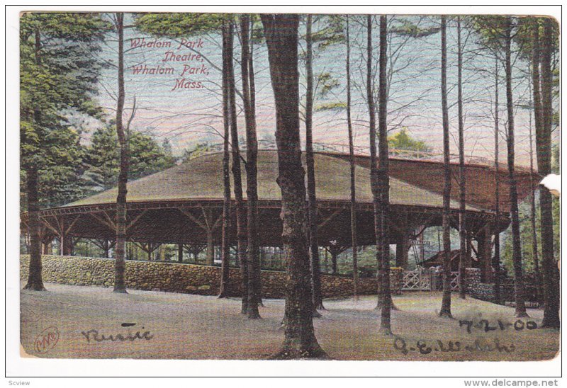 Whalom Park Theatre, Whalom Park, Massachusetts, PU-1906