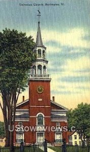 Unitarian Church - Burlington, Vermont