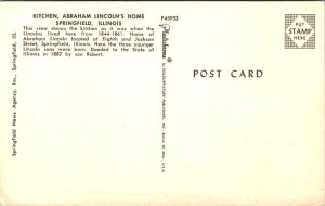 Illinois, Springfield - Kitchen - Abraham Lincoln's Home - [IL-234]