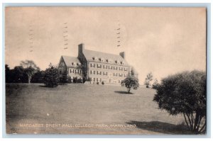 1947 Margaret Brent Hall College Park Maryland MD Vintage Posted Postcard