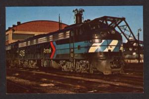 IL Amtrak Railroad Train CHICAGO ILLINOIS Postcard PC