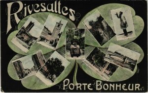 CPA Rivesaltes Porte Bonheur (993224)