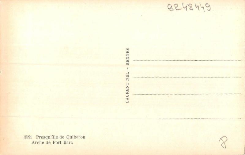 BR48449 Arche de port bara Quiberon     France