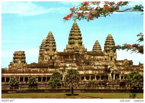 ANGOR WAT SIEM REAP CAMBODIA OUTDOOR VIEW OF THE TEMPLE AREA CONTINENTAL SIZE