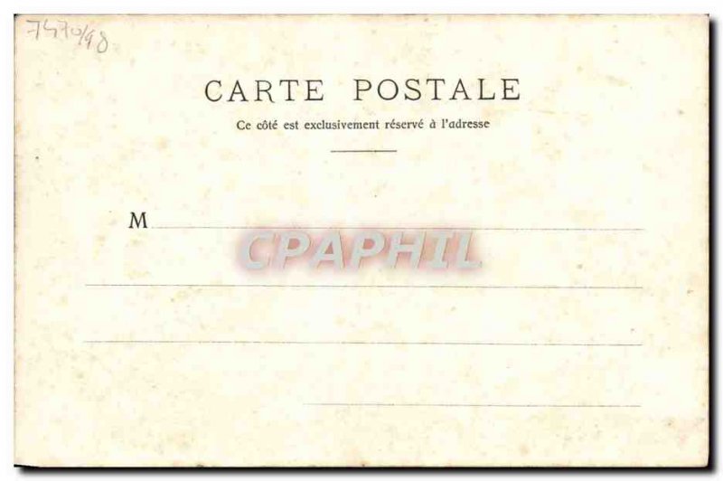 Old Postcard Honfleur Caps d & # 39hier Folklore Costume