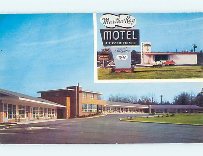 Unused Pre-1980 MARTHA KAY MOTEL Richmond Virginia VA n7575-22