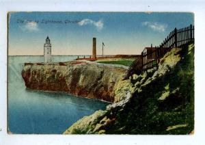 203191 GIBRALTAR Europa LIGHTHOUSE Vintage postcard