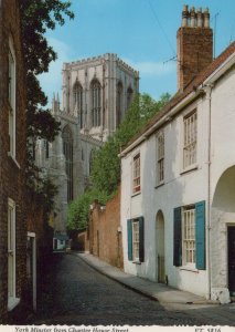 Yorkshire Postcard-York Minster From Chapter House Street SW978