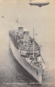 Queen Elizabeth Cunard Line Ship Unused 