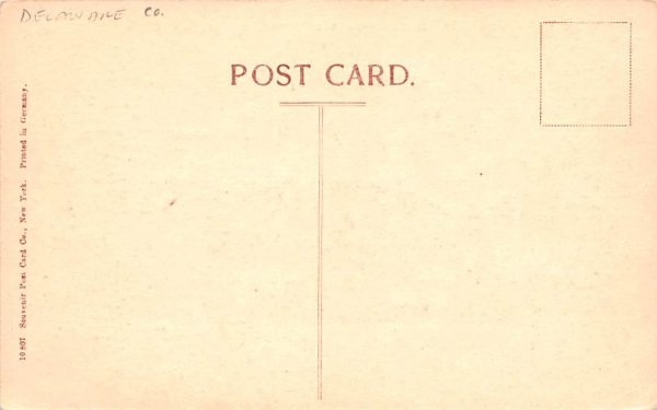 Delaware Valley Hancock, New York Postcard