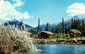 Alaska Typical Trapper's Cabin