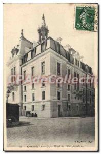 Postcard Old Corbeil S and O Hotel City East Facade