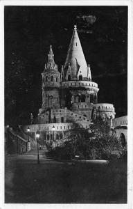 B36271 Budapest Fishermans Bastion illuminated   hungary