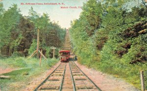 Mauch Chunk Mount Jefferson Plane Switchback Railroad Duo Tracks Postcard