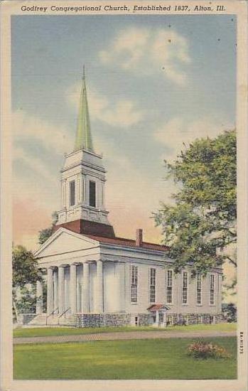 Illinois Alton Godfrey Congregational Church Estabished 1837