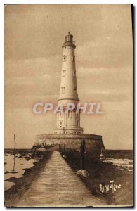 Old Postcard Lighthouse Cordouan Royan