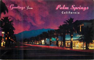 Postcard United States Palm Canyon Palm Springs California