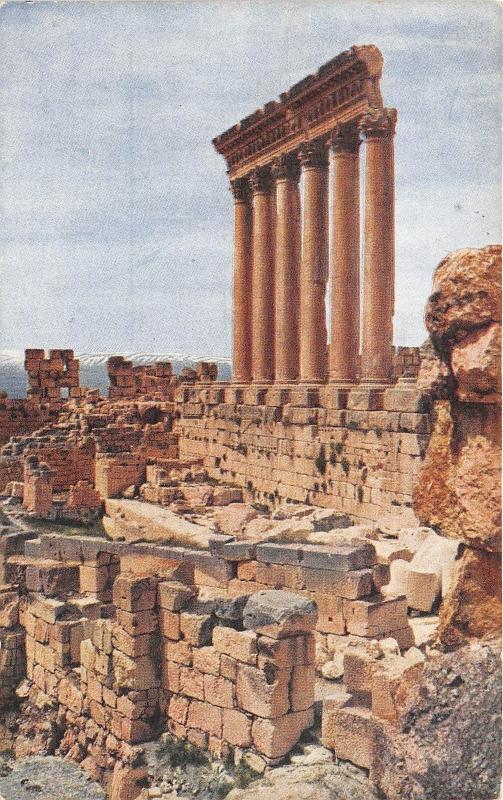 B94365 les six colonnes du temple de jupiter syria