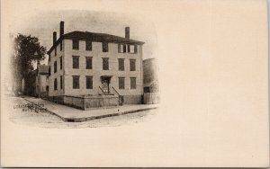 Longfellow's Birth Place Portland ME Maine Postcard F51