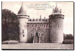 Old Postcard The Chateau de Combourg This Chateau has a colui succeeds quitat...