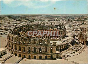 Modern Postcard El Djem Roman amphitheater